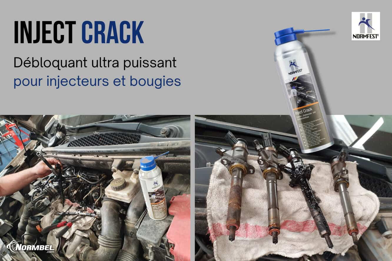 injecteurs sévèrement grippés. Après application débloquant Inject Crack l'injecteur a pu être débloqué.